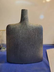 lot 3520 image: Silver bottle 14 tall