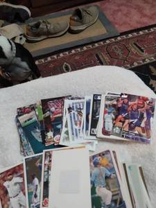 lot 4008 image: mixed 2011 2012 and 2018 baseball some football and some basketball