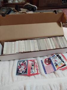 lot 4013 image: large box mixed hockey mixed dates and makers