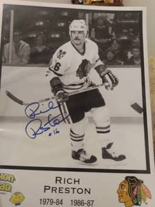 lot 4051 image: Rich Preston autograph