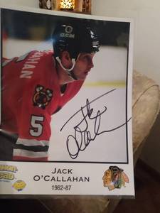 lot 4053 image: Jack OCallahan autograph