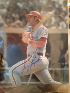 lot 4062 image: Greg luzinski autograph