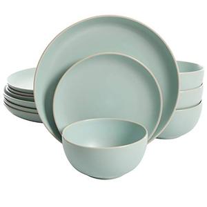 lot 2934 image: Gibson Home Rockaway Dinnerware Set