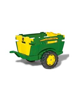 lot 2970 image: Rolly Toys John Deere Farm Trailer Tractor Accessory