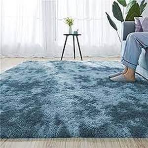 lot 2966 image: Velvet Ombre Non Slip Area Rug