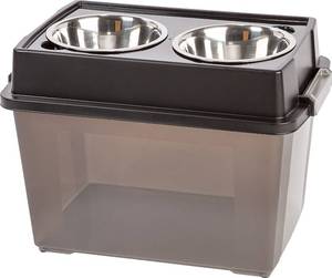 lot 2967 image: IRIS 2 in 1 Pet Food Storage Container