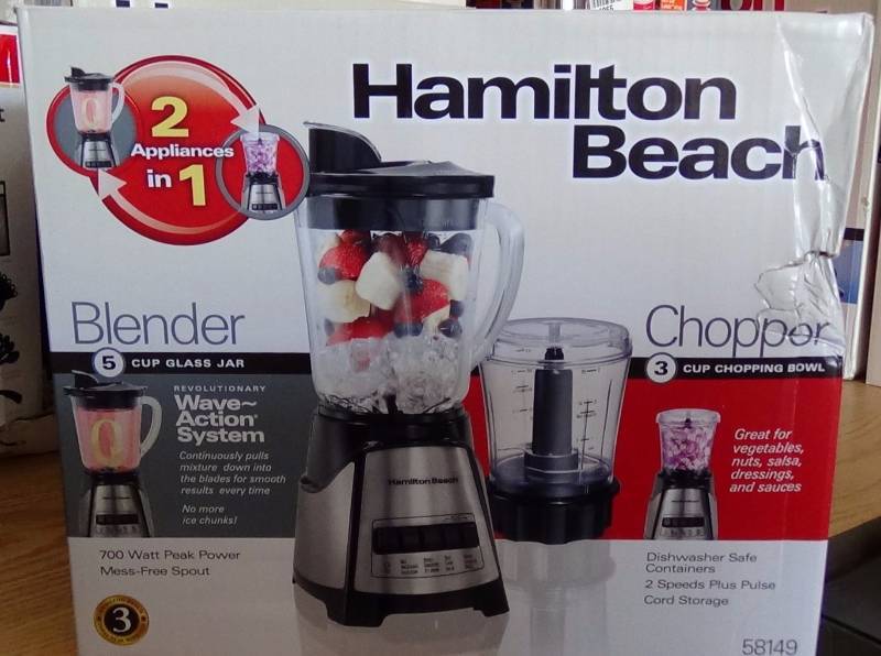 lot 4035 image: Hamilton Beach Blender and Chopper