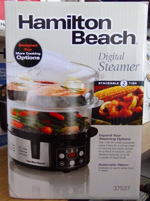 lot 4141 image: Hamilton Beach Digital Steamer