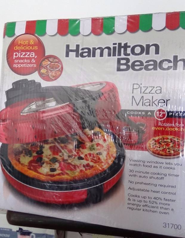 lot 4093 image: Hamilton Beach 31700 Pizza Maker