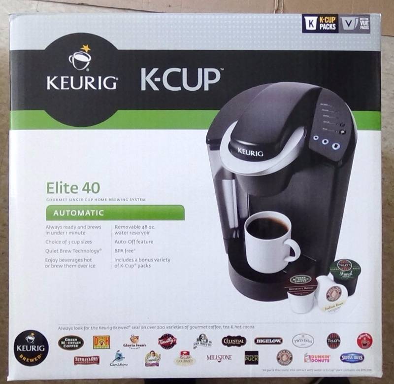 lot 4034 image: Keurig K40 Elite Brewing System