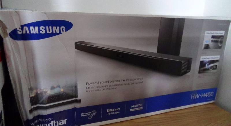 lot 4000 image: Samsung Wireless Audio Soundbar