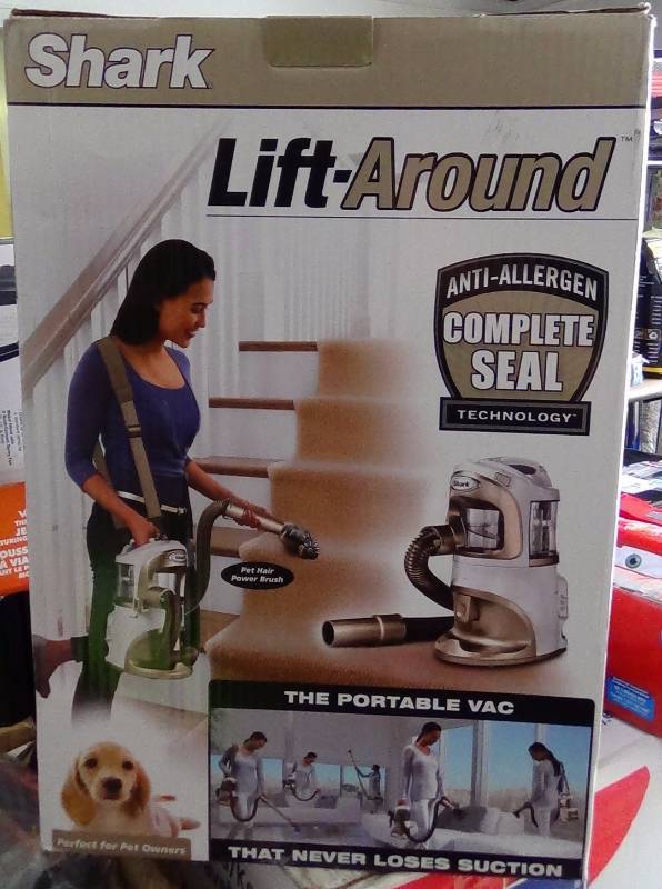 lot 4144 image: Shark Lift Around Portable Lightweight Pod Vacuum