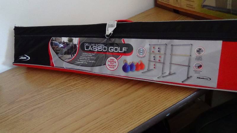 lot 4132 image: Halex Deluxe Steel Lasso Golf with Built-in Scoring