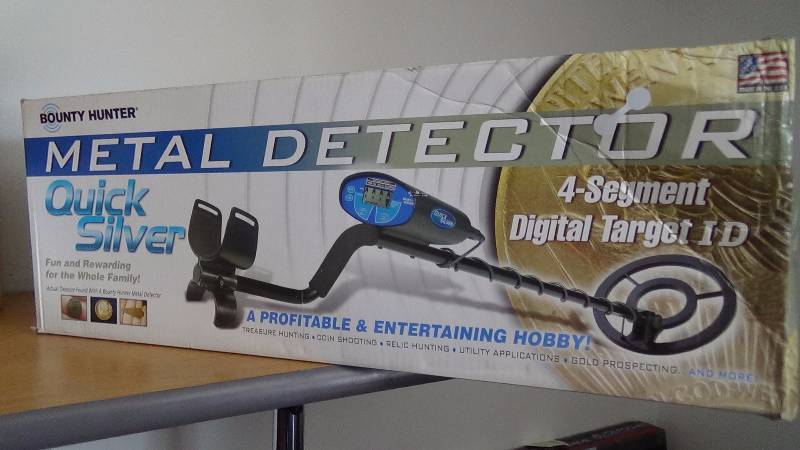lot 4001 image: Bounty Hunter QSI Quick Silver Metal Detector