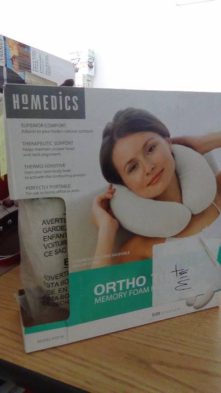 lot 3097 image: HoMedics Therapy Neck Support Pillow