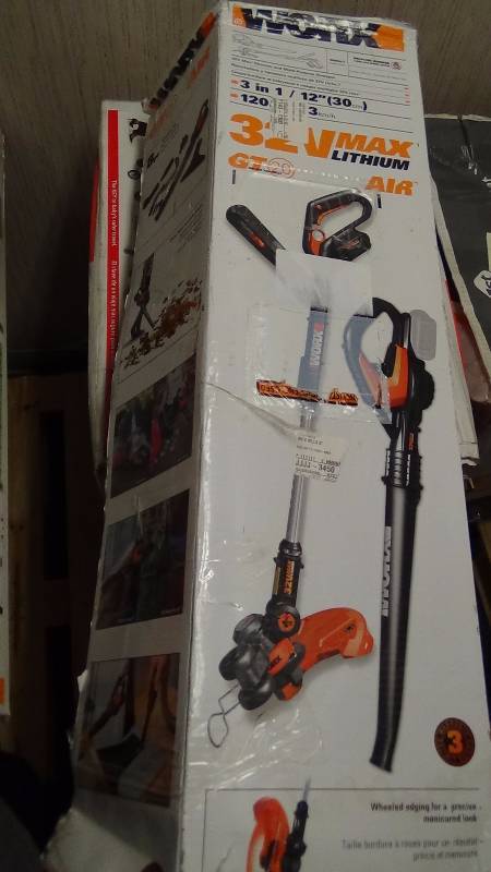 lot 4025 image: WORX WG924.1 Li-Ion Combo Kit
