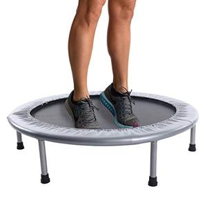 lot 3633 image: Stamina 36-Inch Folding Trampoline  Quiet and Safe Bounce  Access To Free Online Workouts Included  Supports Up To 250 Pounds