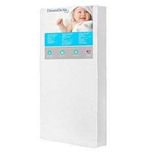 lot 3739 image: Dream On Me Breathable Orthopedic Firm Foam Standard Crib Mattress I Green Guard Gold Certified