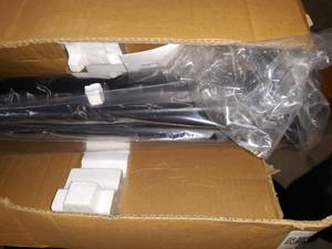 lot 3750 image: Akia Screens 2 in 1 110 inch Portable Projector Screen with Stand and Carry Bag 43 169 8K 4K HD 3D, Stand or Wall Mount Tripod Projection Screen