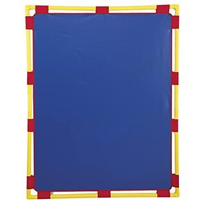 lot 3760 image: Childrens Factory Big Screen PlayPanel, Kids Room Divider, Classroom Partitions, Screen for Daycare or Preschool, Blue (CF900-517B)