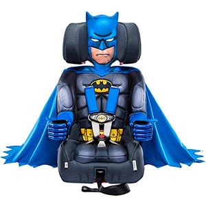lot 3774 image: KidsEmbrace 2-in-1 Harness Booster Car Seat, DC Comics Batman