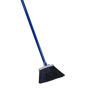 lot 3812 image: Quickie Angle Cut All-Purpose Broom, Upright Broom for Sweeping Indoor or Outdoor