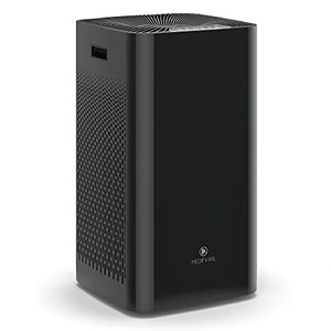 lot 3825 image: Medify MA-112 Air Purifier with H13 True HEPA Filter  2,500 sq ft Coverage  for Smoke, Smokers, Dust, Odors, Pet Dander  Quiet 99.9% Removal to 0.1 Microns  Black, 1-Pack