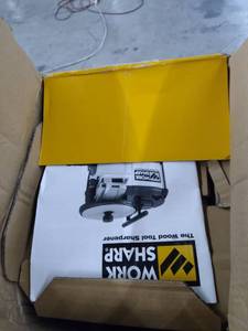 lot 3826 image: Work Sharp - WS3000 Wood Tool Sharpener Unset