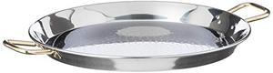 lot 3887 image: Garcima 22-Inch Stainless Steel Paella Pan, 55cm