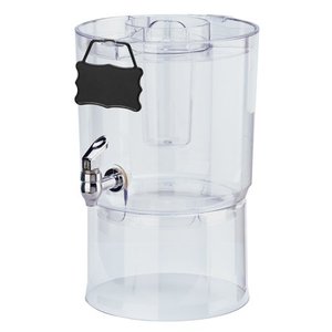 lot 47649 image: Buddeez 1.75 Gallon Party Clear Beverage Dispenser