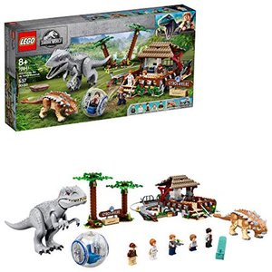 lot 47652 image: LEGO Jurassic World Indominus rex vs. Ankylosaurus