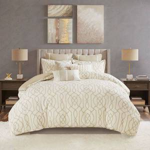 lot 47692 image: Madison Park Signature Clarity King 9-Pc. Comforter Set Bedding