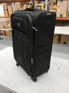 lot 47728 image: Swiss gear 26 medium luggage with wheels DAMAGED