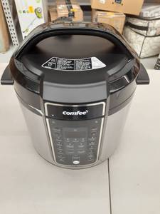 lot 47736 image: COMFEE�� 6 Quart Pressure Cooker 12-in-1, One Touch Kick-Start Multi-Functional Programmable Slow Cooker, Rice Cooker, Steamer, Saut� pan, Egg Cooker, Warmer and More