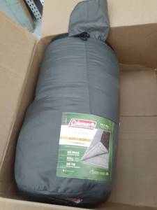 lot 47740 image: Coleman Sleeping Bag  40°F Big and Tall Sleeping Bag  Biscayne Sleeping Bag