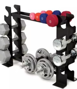 lot 47801 image: Dumbell Rack, Black