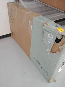 lot 47701 image: UPHOLSTERED BED FRAME PLATFORM Queen Size Headboard Mattress Foundation