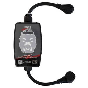 lot 47783 image: Hughes Autoformers PWD50-EPO Power Watchdog Smart Bluetooth Surge Protector,- 50 Amp Portable Version,Model# PWD50-EPO