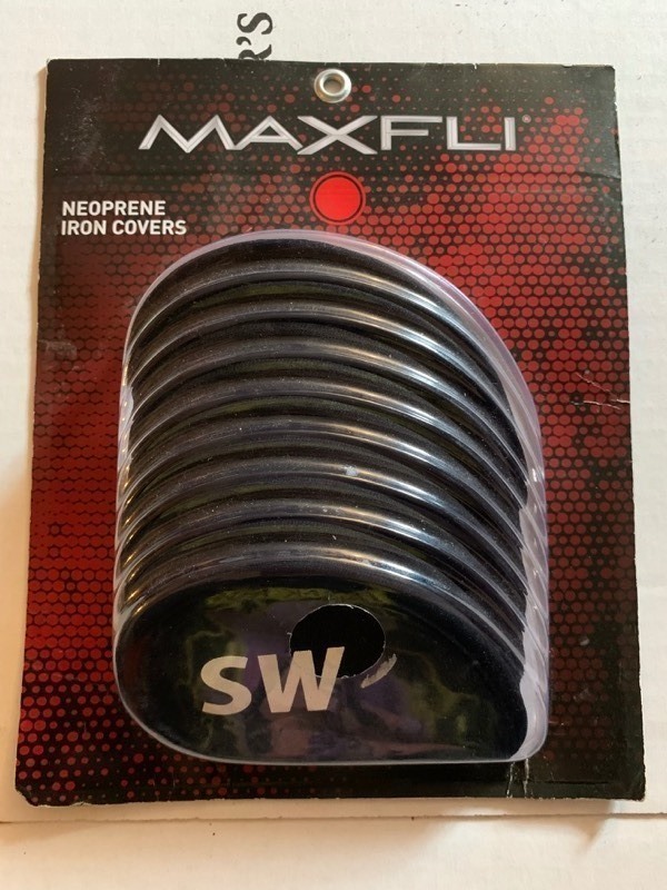 lot 141 image: New Set of Neoprene Golf Iron Covers