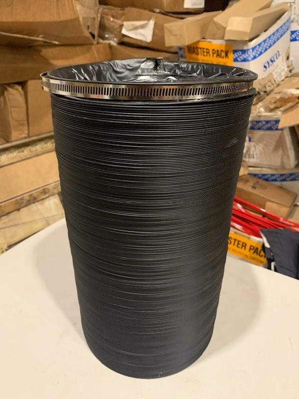 lot 239 image: Brand New Flex Air Duct Collapsible Tube 8 12 and 18 ft Total
