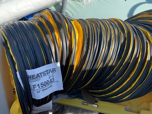 lot 66 image: New 50ft Heatstar Flexible Tubbing 14 Diameter