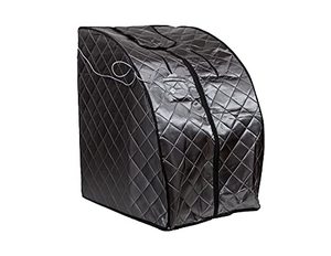lot 20928 image: HeatWave BSA6310 Rejuvinator Portable Sauna, 38 Inch, Gray