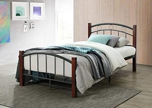 lot 20933 image: Hodedah Metal Twin, Complete Bed