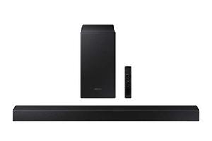 lot 20953 image: SAMSUNG HW-T450 2.1ch Soundbar with Dolby Audio (2020)