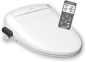 lot 11004 image: IntelliSeat - Smart Bidet Toilet Seat with Adjustable Water Pressure & Warm Water, Heated Seat & Dryer  Elongated Luxury Electric Bidet Toilet Seat