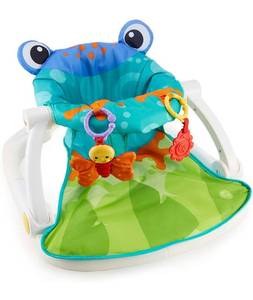 lot 20964 image: Fisher-Price Sit-Me-Up Floor Seat Frog
