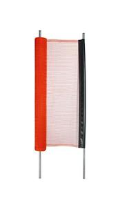 lot 20972 image: Kidkusion Non-Retractable Driveway Safety Net, Orange, 18  Outdoor Barrier Playtime Safety Yard Safety