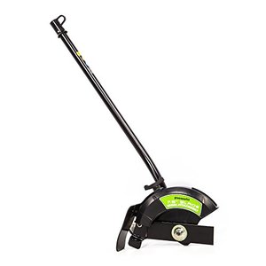 lot 11014 image: Greenworks EDA75 7.5 Edger Attachment, Black and Green