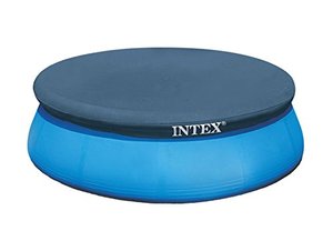 lot 11175 image: Intex 10-Foot Round Easy Set Pool Cover