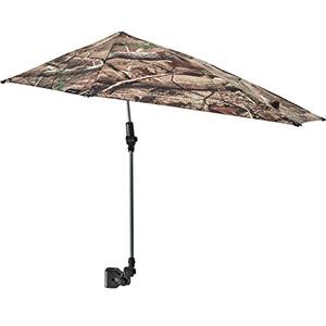 lot 11187 image: Sport-Brella Versa-Brella SPF 50 Adjustable Umbrella with Universal Clamp, Regular, Camo